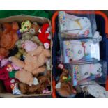ASSORTED TY BEANIE BABIES BEARS FROM DIFFERENT SERIES
