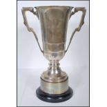 A rare vintage 1960's / 1970's ' Bristol Motorcycle Club ' hallmarked silver trophy. Marked for '