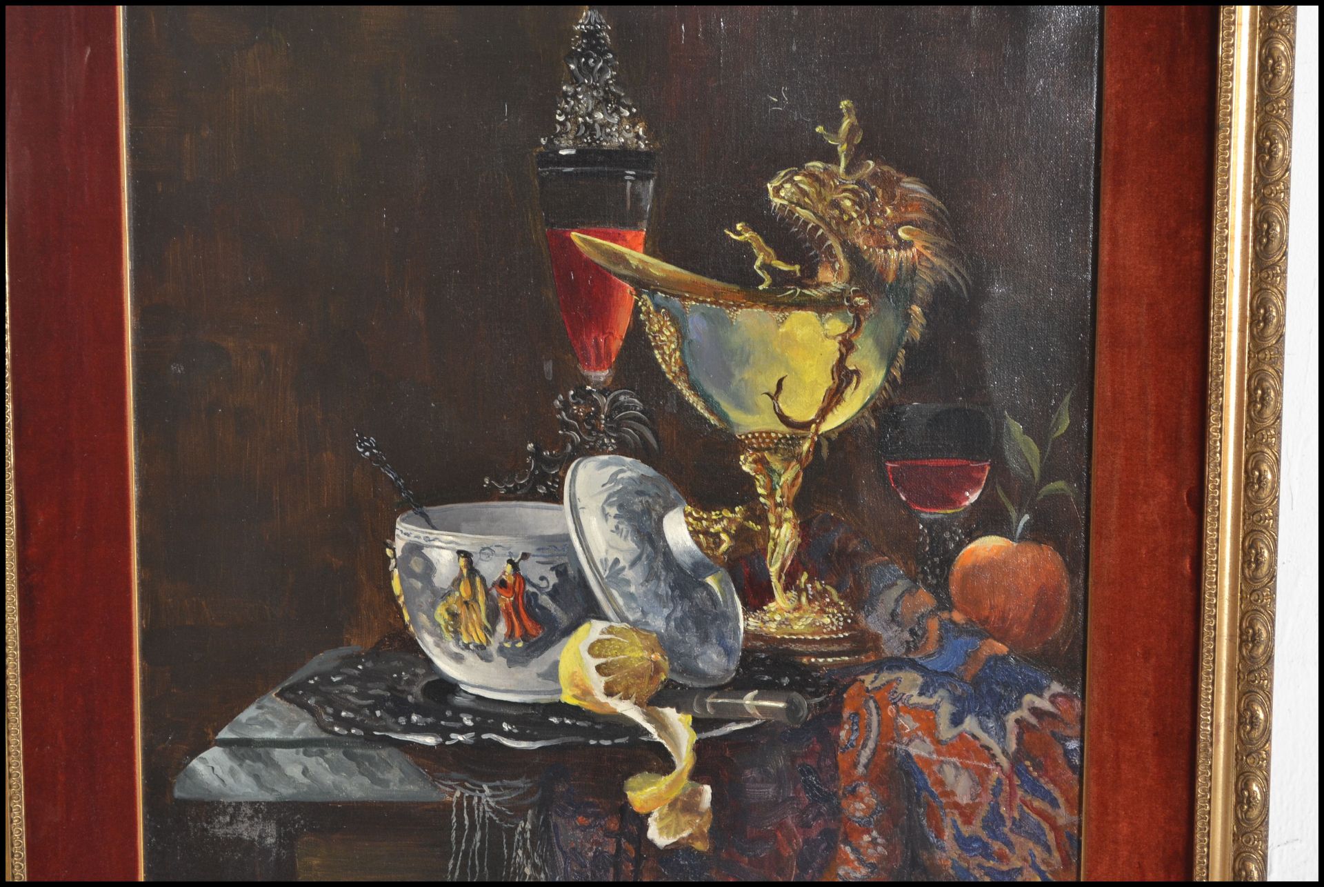 Rudolf Hendrik Oldeman (Dutch, 1901-1964) - oil on canvas of a still life scene with flowers, - Bild 2 aus 4