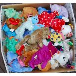 ASSORTED TY BEANIE BABIES BEARS FROM DIFFERENT SERIES