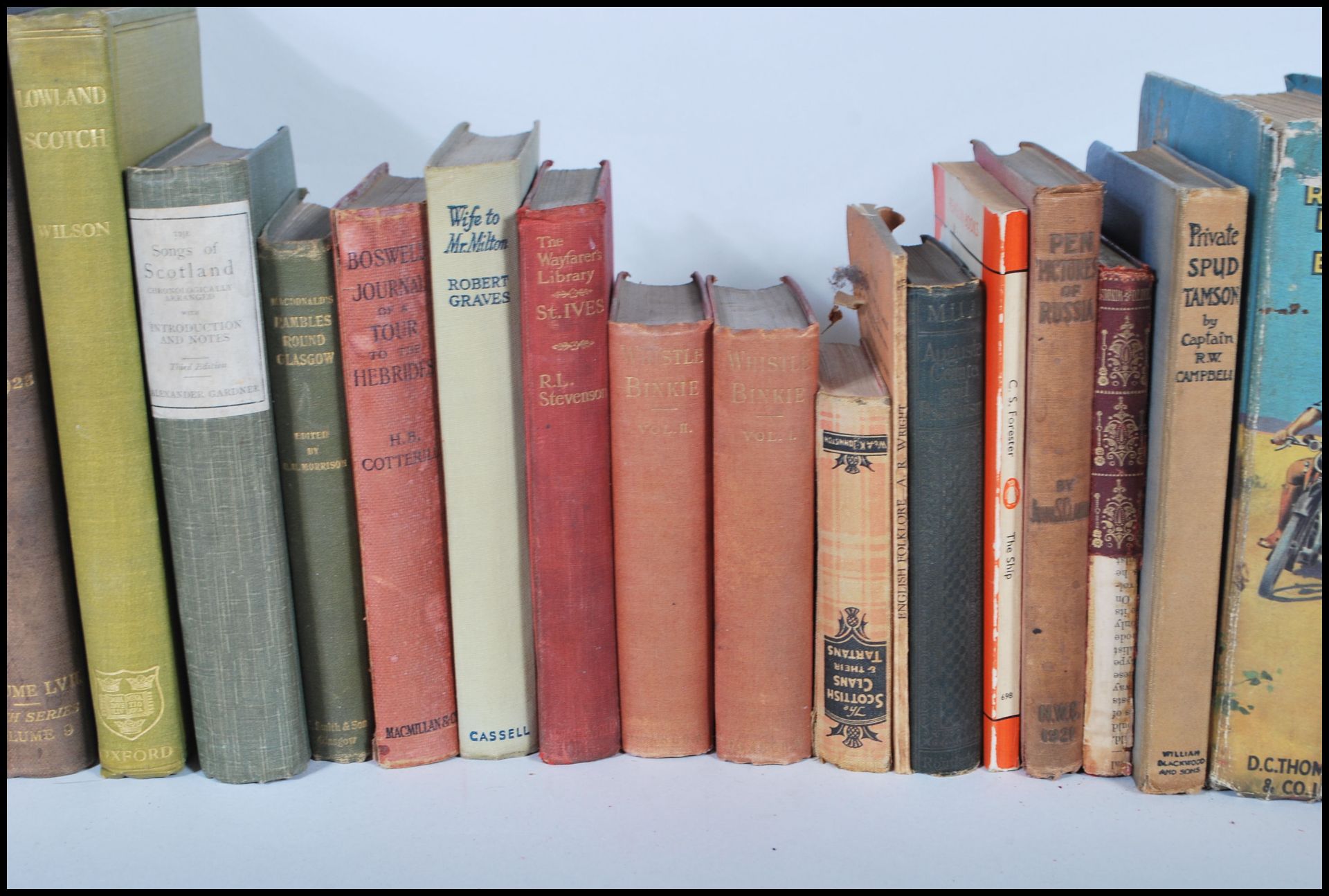 A collection of late 19th Century and early 20th Century non fiction books concerning Scotland to - Bild 5 aus 6