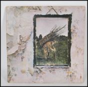 Led Zeppelin IV 1st UK Press EX " Top Error " A3 B4 1971 pecko duck