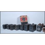 A collection of vintage 20th Century cameras of various makes to include Kodak, Coronet, Warwick,