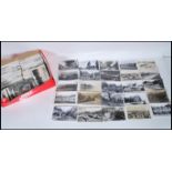 A Collection of black & white real photographic postcards. All British standard small size views.