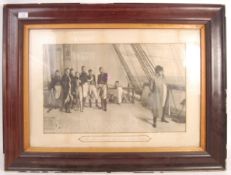 19TH CENTURY NAPOLEONS SURRENDER PRINT