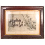 19TH CENTURY NAPOLEONS SURRENDER PRINT