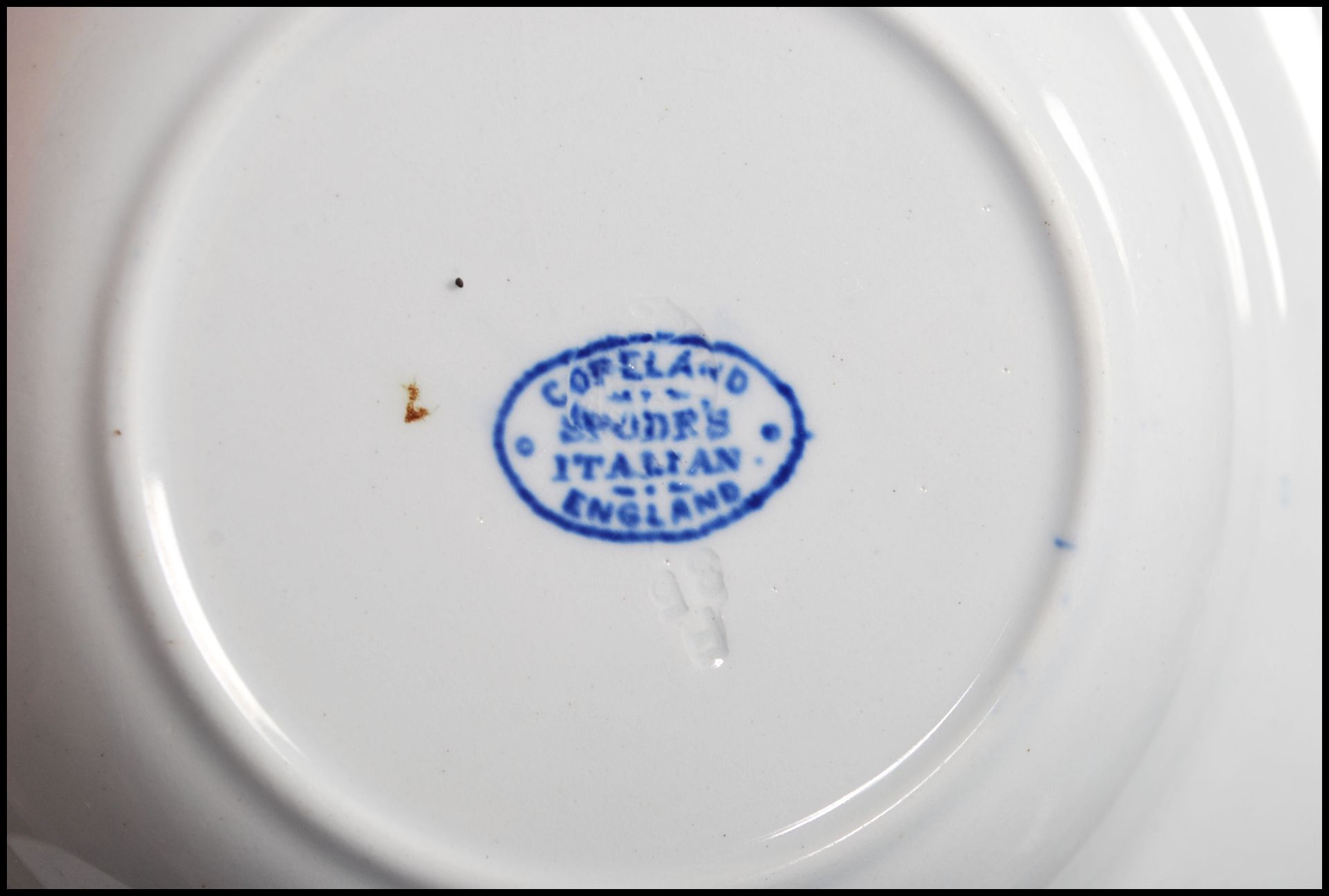 A mid 20th Century Copeland and Spode coffee services in the transfer printed Italian pattern - Bild 7 aus 7