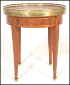 A 20th Century Louis XVI style French mahogany bou