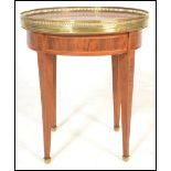 A 20th Century Louis XVI style French mahogany bou