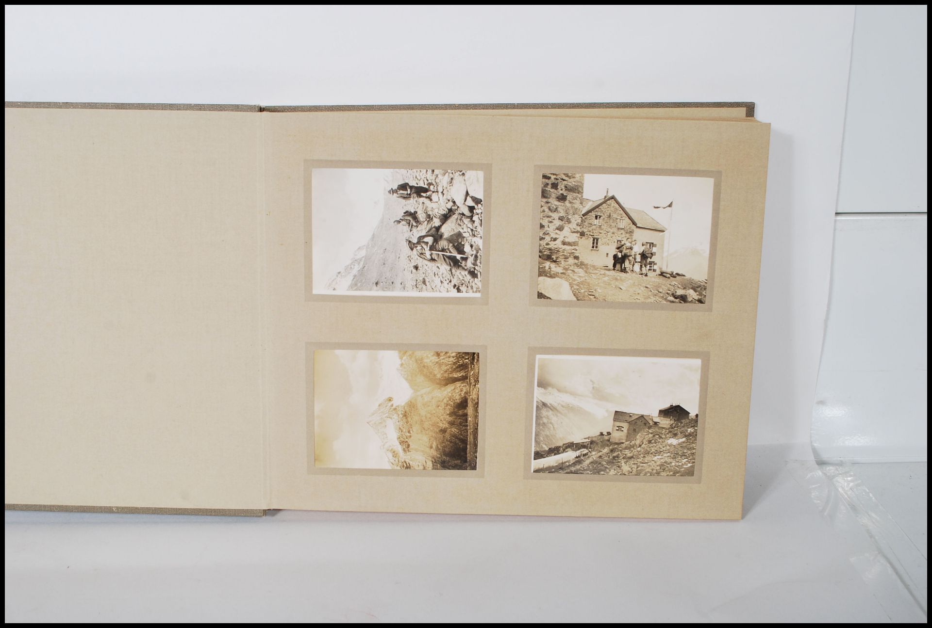 Three Photograph albums circa 1920/30's of trips to Norway and Switzerland showing skiing, - Image 11 of 16