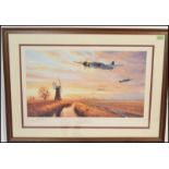 After Stephen Brown - a 20th Century Royal Air Force related military print entitled ' Blenheims