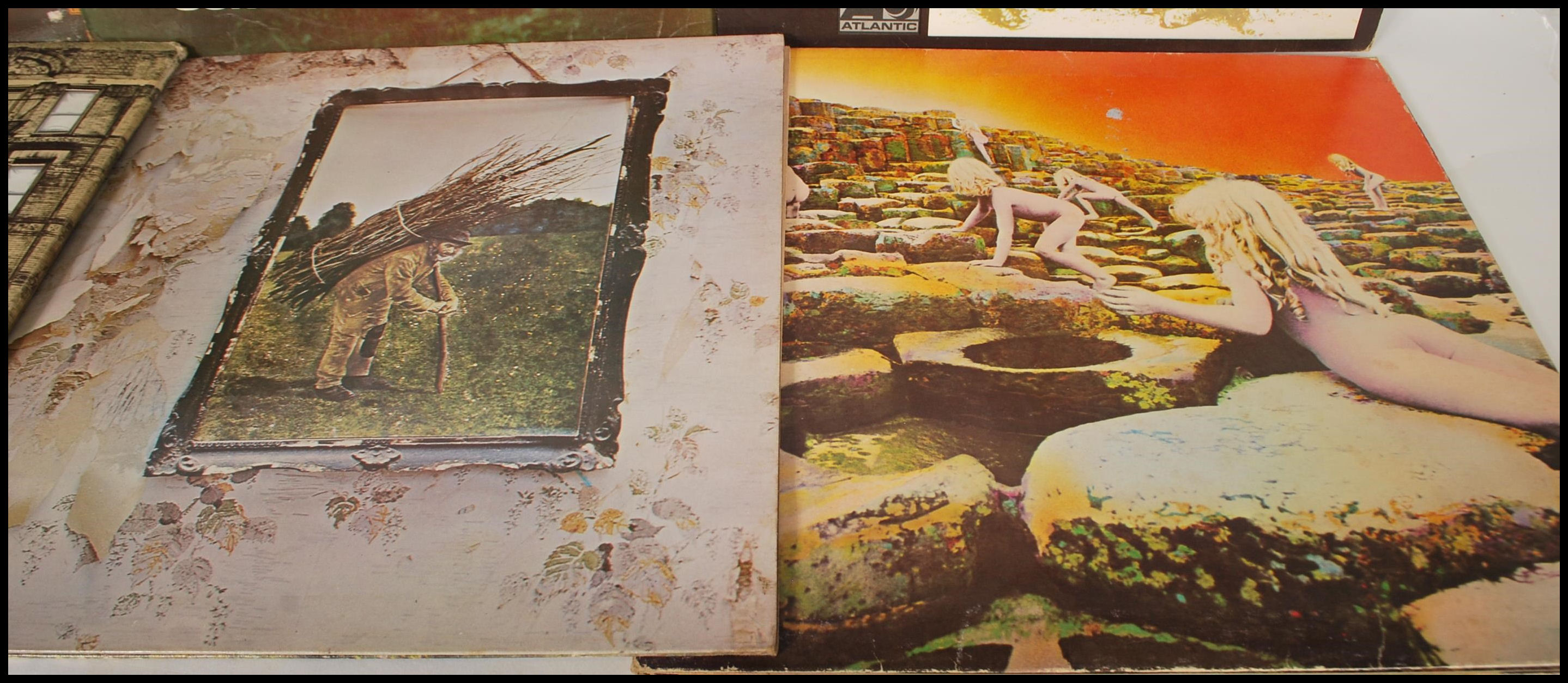 A collection of vinyl long play LP record albums mostly Led Zeppelin including Led Zeppelin III, - Image 5 of 5