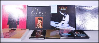 A collection of Elvis Presley collector music box