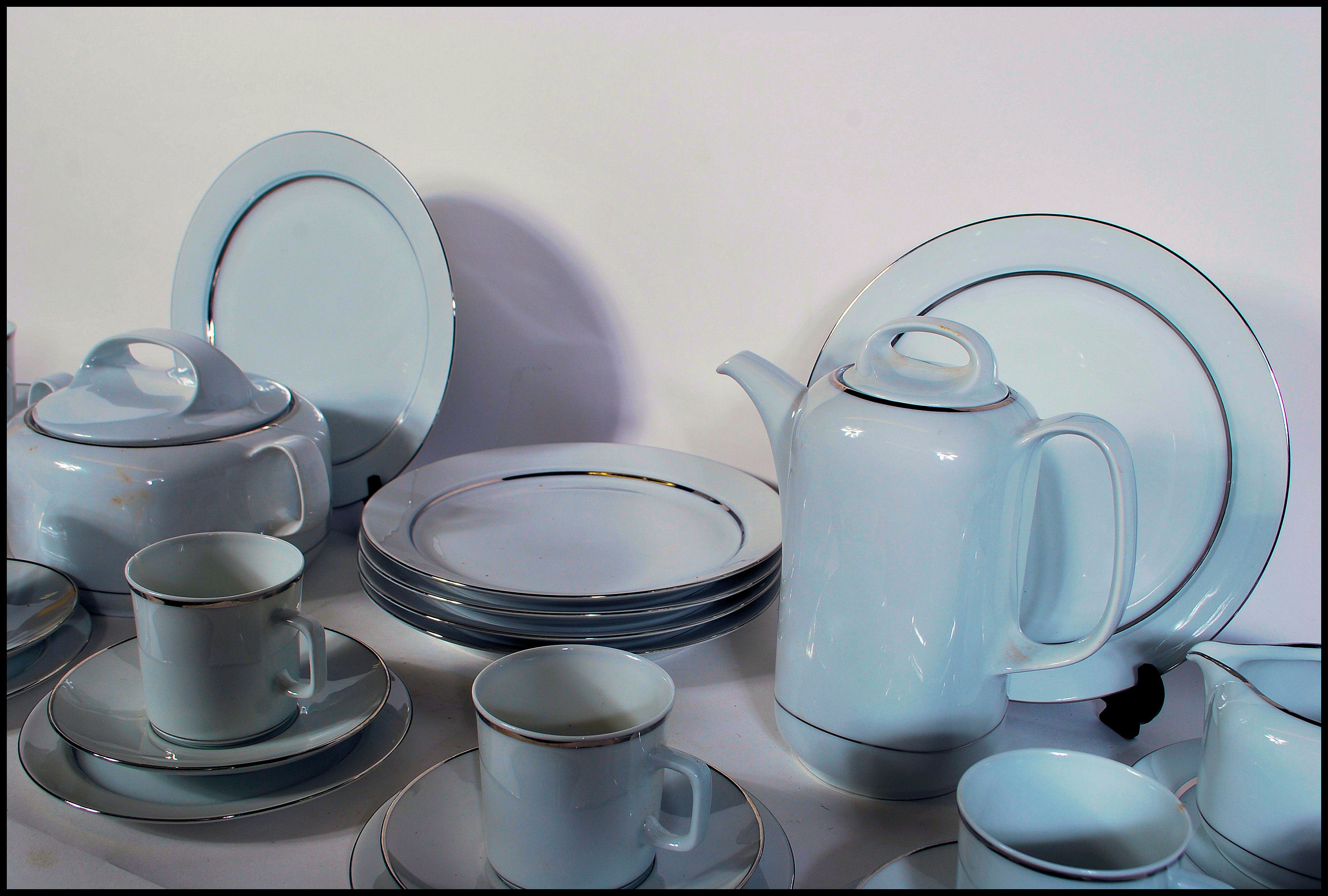 Eschenbach Bavaria, German China Coffee Set compri - Image 8 of 8