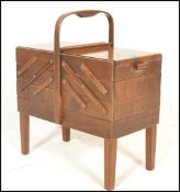 A Scandinavian mid 20th Century teak wood retro ca