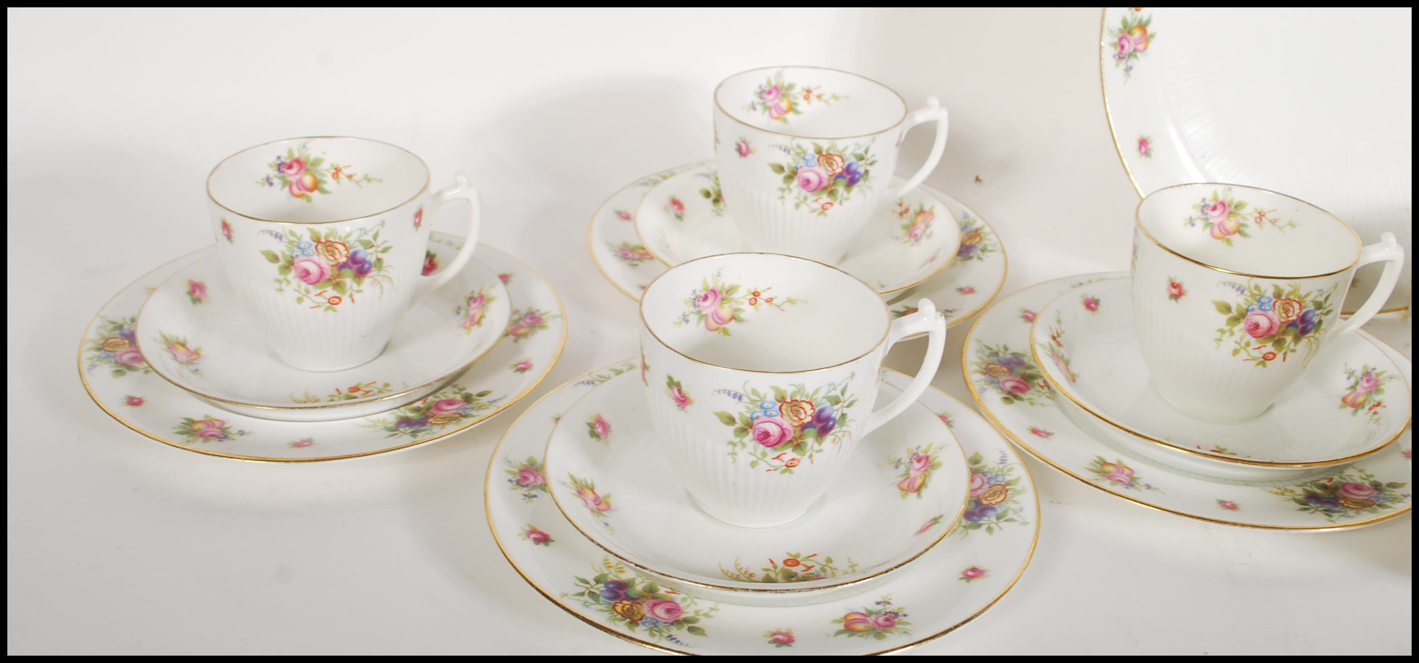 A early 20th Century Edwardian Royal Doulton tea s - Image 3 of 8