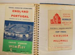 A Chelsea v Millwall Athletic football program fro