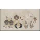 A collection of stamped 925 silver jewellery to in