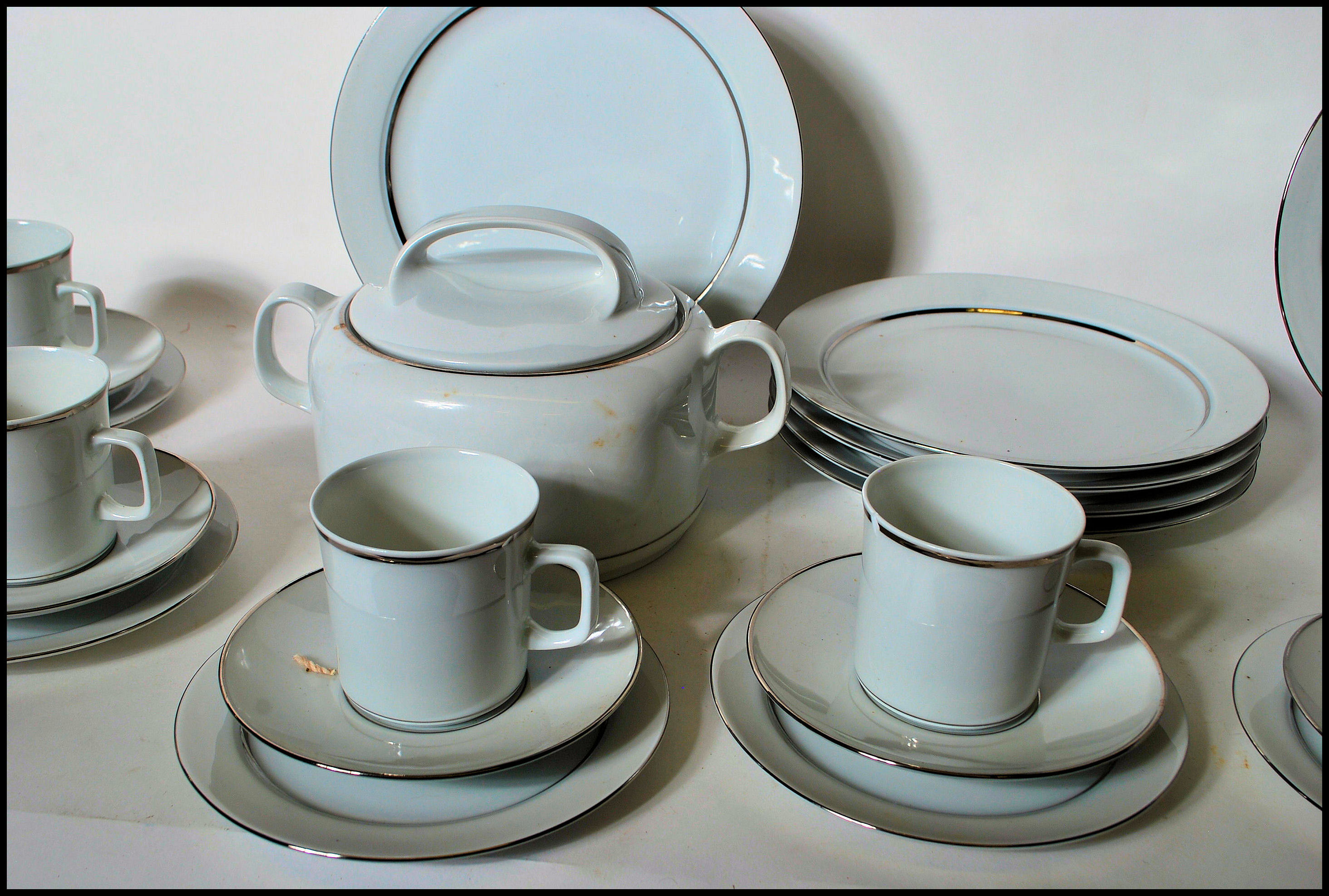 Eschenbach Bavaria, German China Coffee Set compri - Image 3 of 8