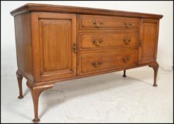 An early 20th Century Edwardian mahogany sideboard