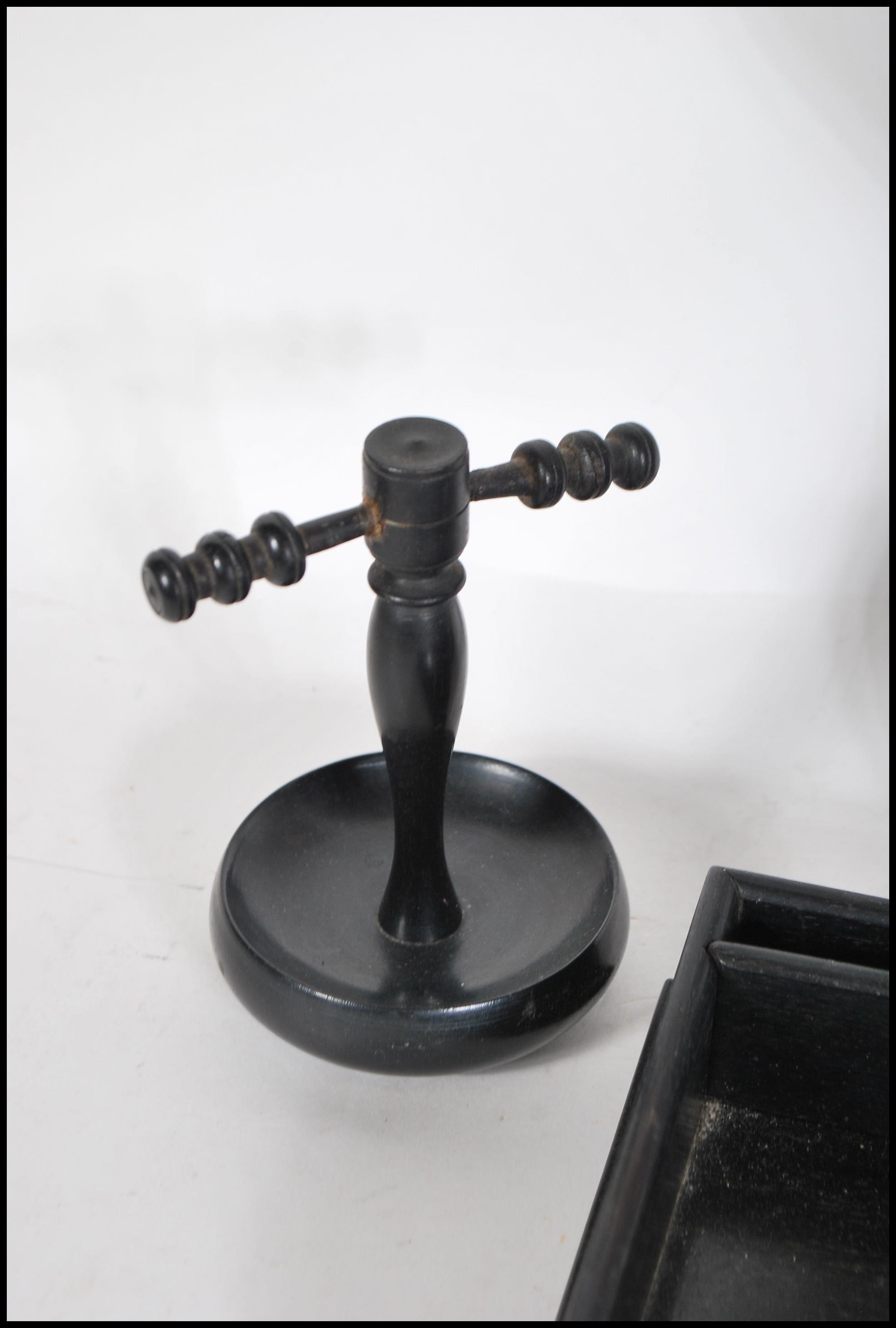 A vintage early 20th Century ebony dressing table - Image 3 of 5