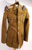 POST WWII BRITISH ARMY PARACHUTE CAPTAINS DRESS JA