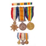 WWI FIRST WORLD WAR MEDAL TRIO TO CORPORAL IN THE