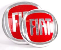 ORIGINAL 1990'S FIAT CAR BADGE SHOWROOM LIGHT BOX