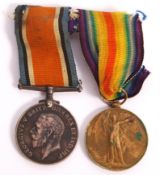 RARE WWI FIRST WORLD WAR PETROL CADET MEDAL PAIR -