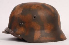 WWII SECOND WORLD WAR GERMAN M35 STEEL COMBAT HELM