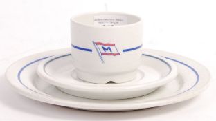 VINTAGE MOWINCKEL SHIPPING COMPANY CERAMICS - CUP,