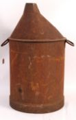 ORIGINAL BRITISH RAIL RAILWAY METAL FUEL CAN