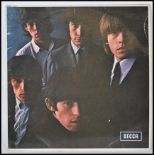 A Vintage Vinyl 33RPM LP 12" record; The Rolling Stones - No. 2 (Decca LK 4661) Mono having a red