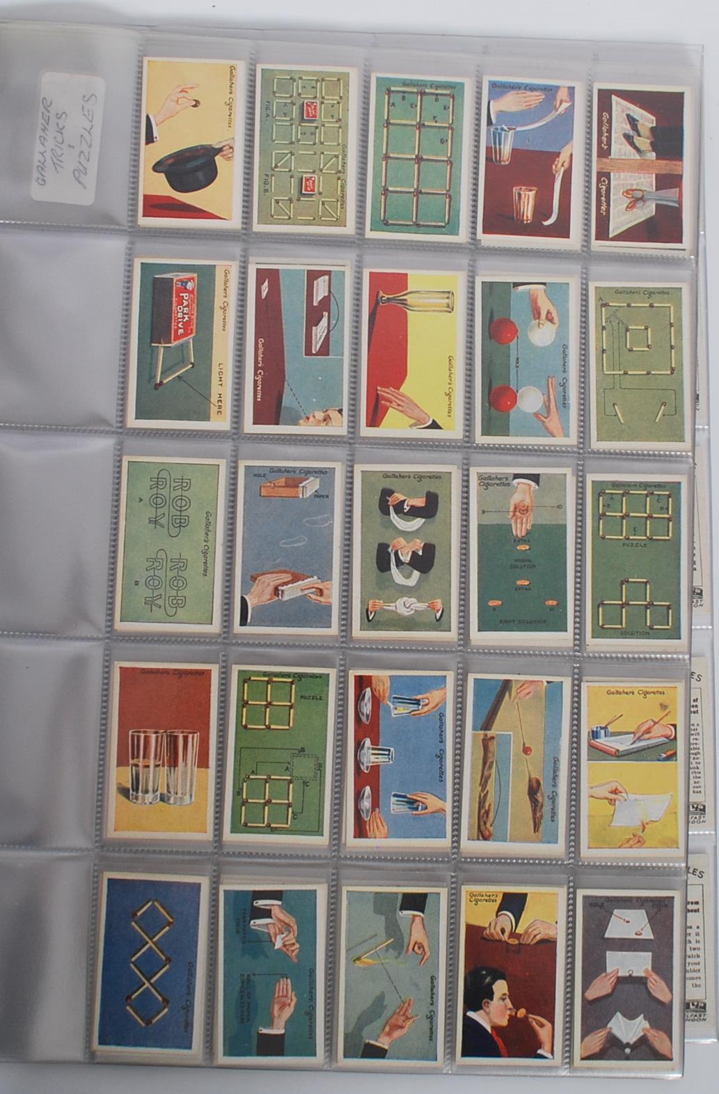 A collection of Gallaher's vintage cigarette / trade cards to include three full sets of 100 - Image 5 of 12