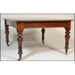 A 19th century Victorian large extending mahogany