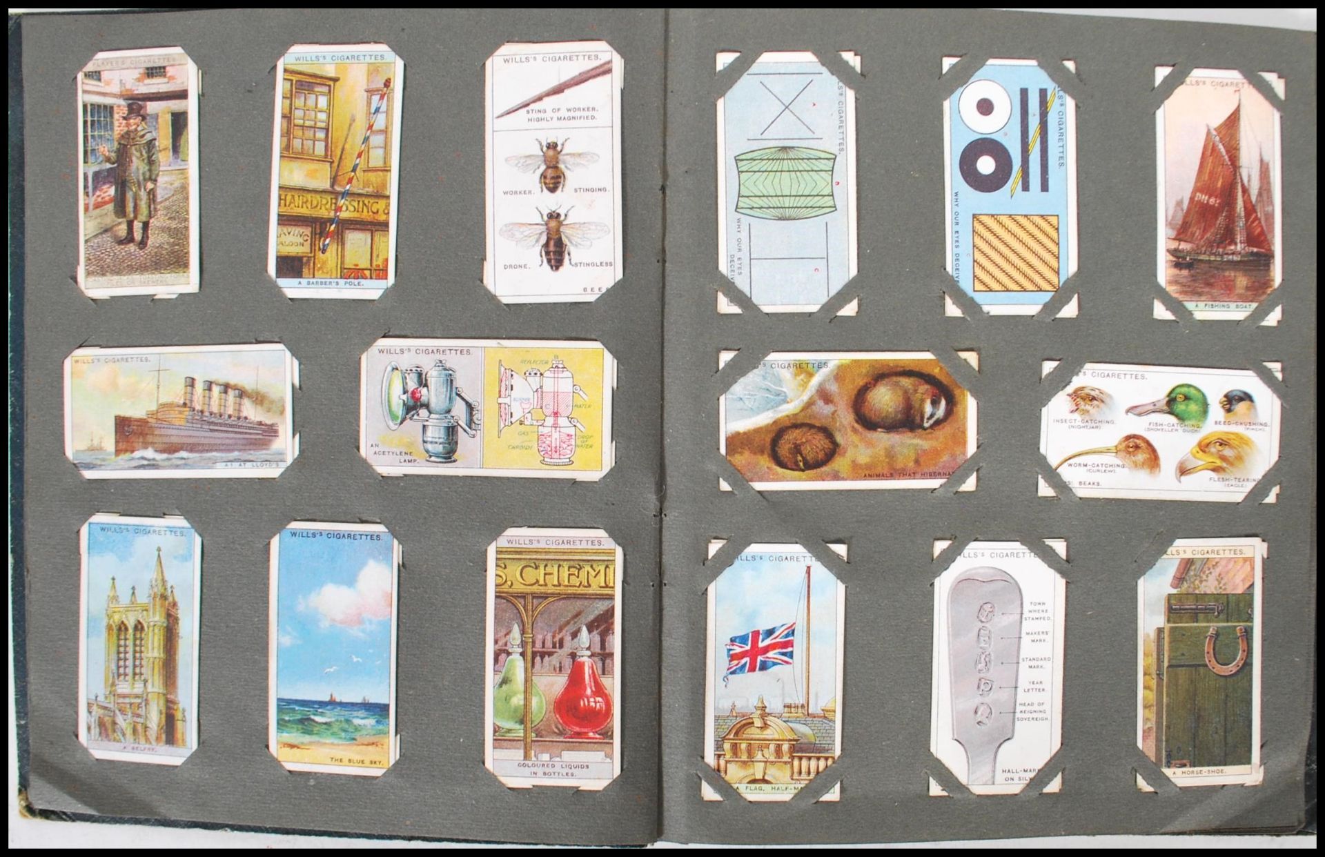 A collection of cigarette tea cards dating from the 20th Century  to include cards in albums, full - Bild 16 aus 18