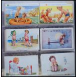 CHILDREN. Large collection of 350+ artist postcards. Well known artists: Attwell, Tempest, Lewin,