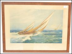 Frank H Mason (1 October 1875 – 24 February 1965)  - A vintage 20th Century framed and glazed