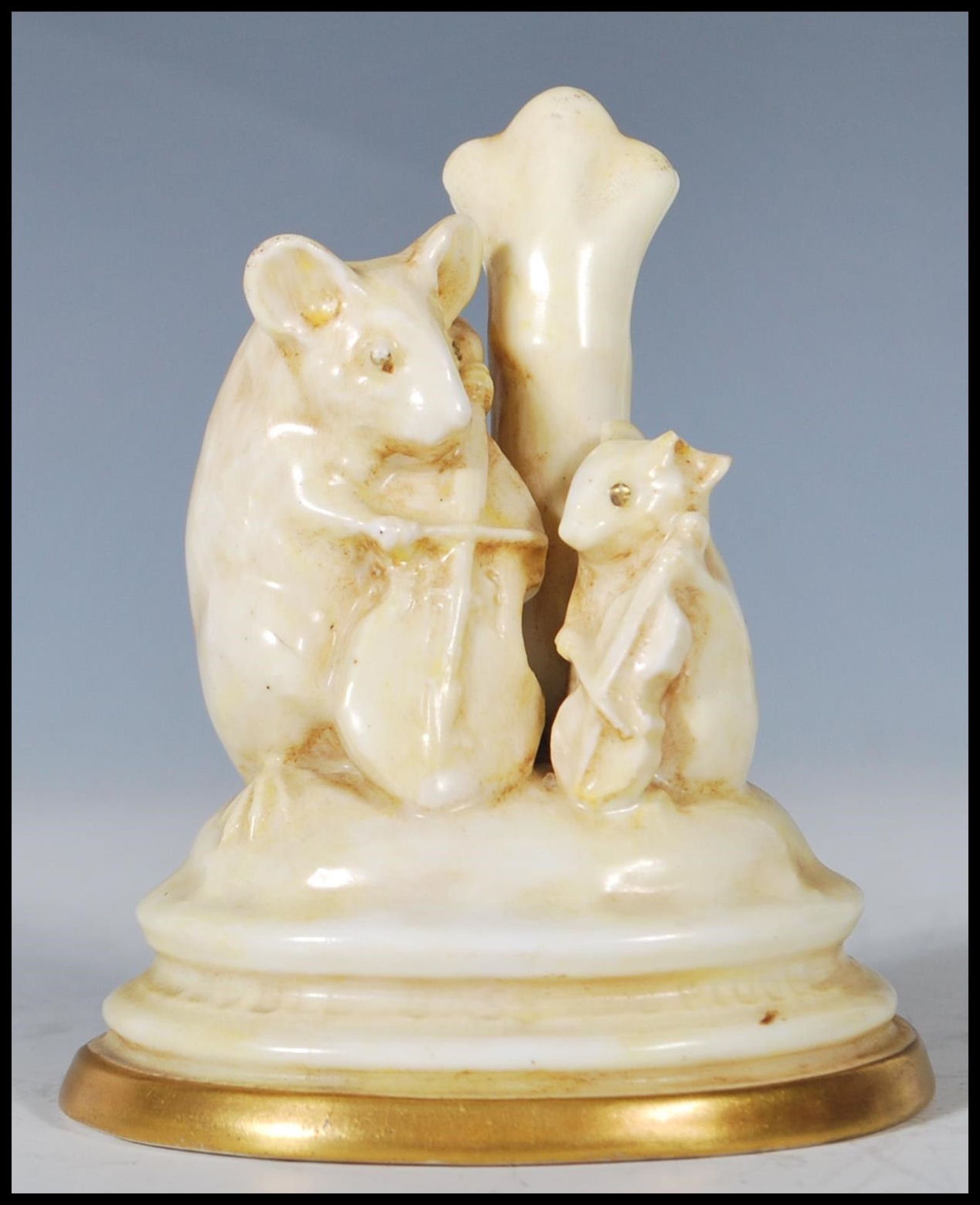 A 19th Century Victorian George Tinworth for Doulton Burslem / Lambeth ceramic menu holder depicting