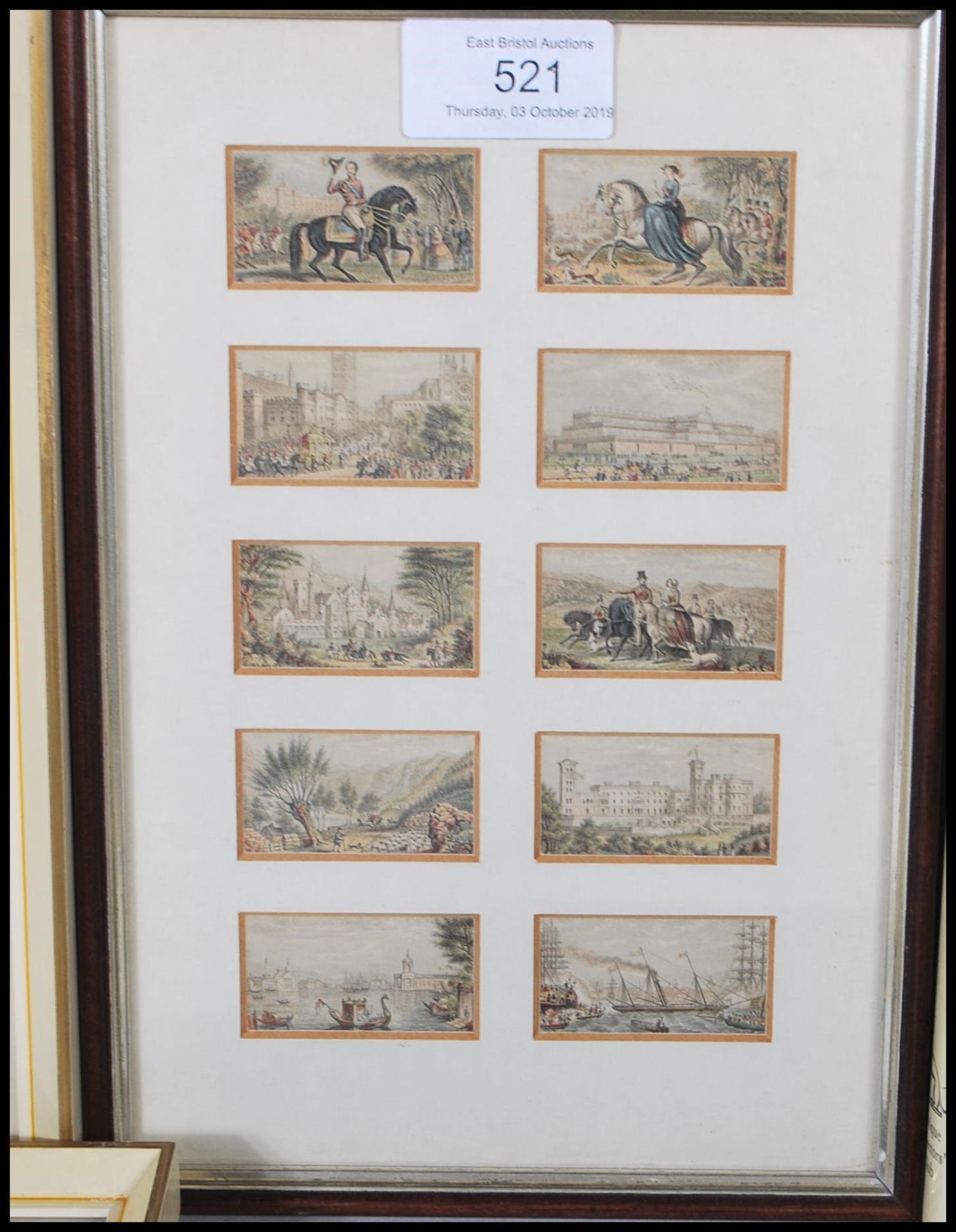 A collection of Lake District colour lithograph prints from 'The Lake Scenery of England' by J B - Bild 6 aus 8