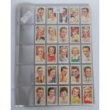 A collection of vintage Player's history / important person related cigarette cards / trade cards to