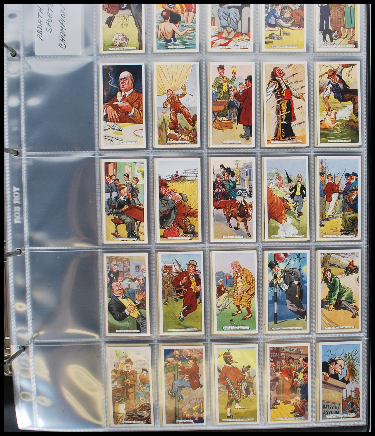 A good vintage early 20 mid 20th Century cigarette card collection of complete sets  to include - Image 5 of 7