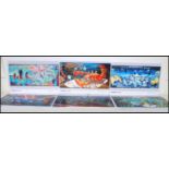 Banksy - A selection of vintage 1990's graffiti urban street art prints featuring photographs of