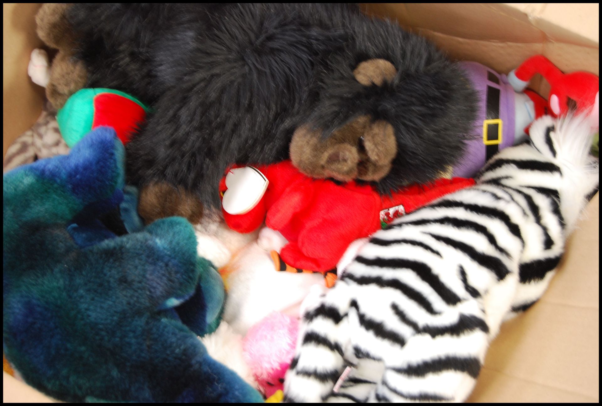 A LARGE private collection of approx x500 TY Beanie Babies / Beanie teddy bears. Includes animals - Bild 4 aus 8