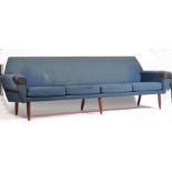 ORIGINAL 1970'S DANISH RETRO FOUR SEATER SOFA SETT