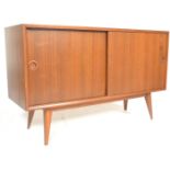 MID 20TH CENTURY DANISH INSPIRED TEAK WOOD SIDEBOA