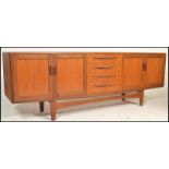 Victor. B. Wilkins - G Plan - Fresco range - A 1960's retro vintage teak wood credenza sideboard.