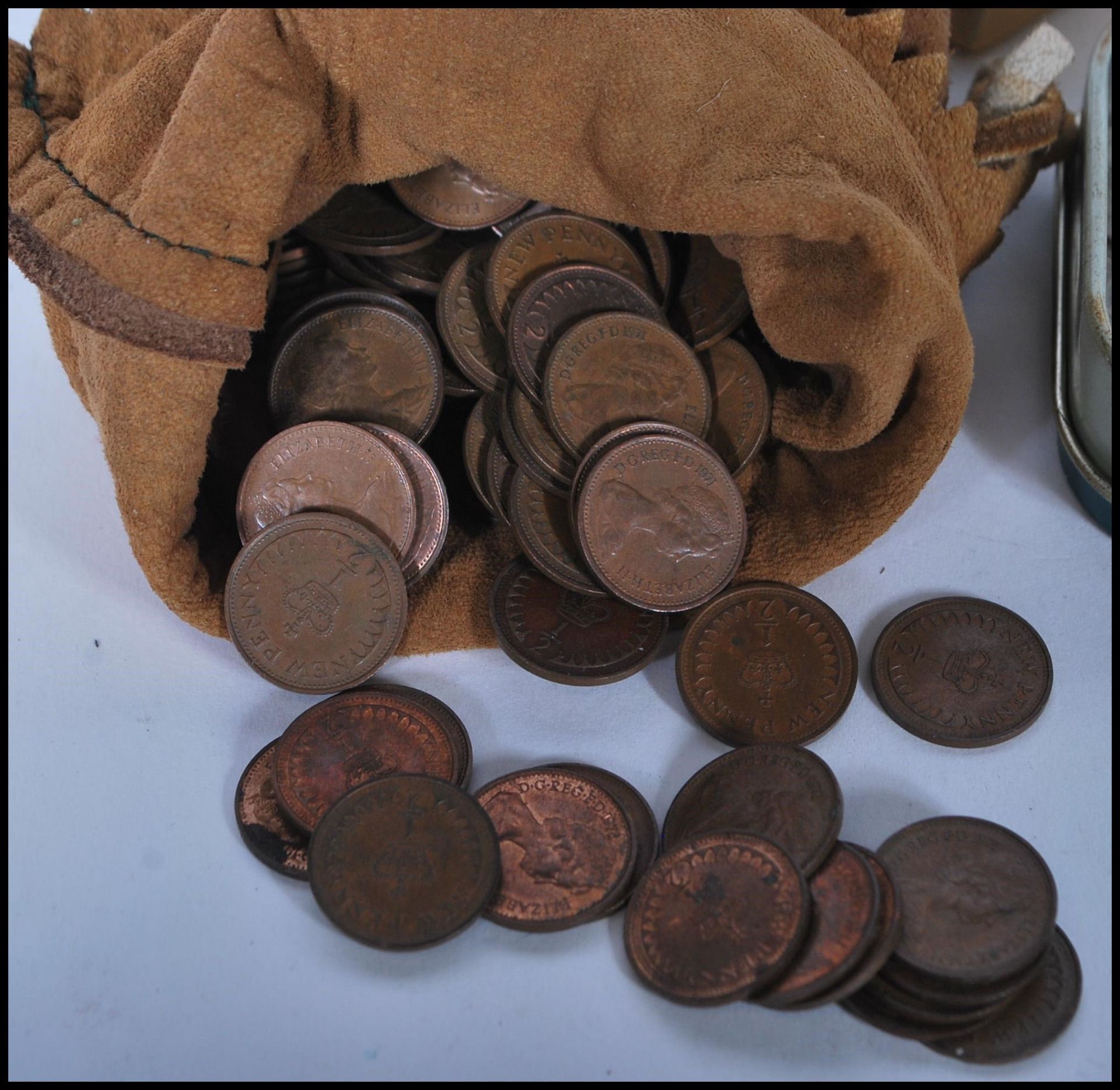 A collection of pre decimal coins dating from the 18th Century onwards to include a George III - Image 2 of 10