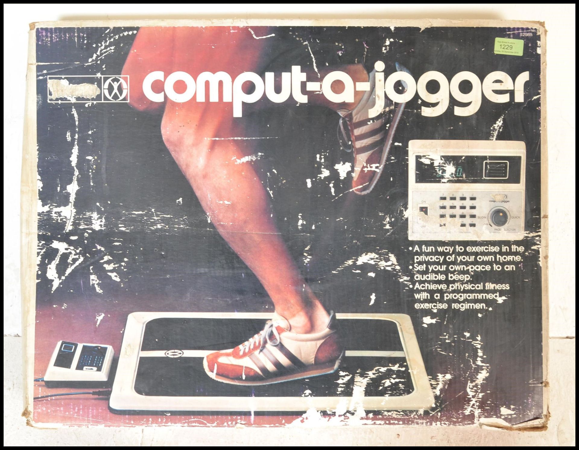 A retro 20th Century boxed rare Computer-A-Jogger - Bild 2 aus 4