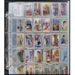 A good vintage early 20 mid 20th Century cigarette card collection of complete sets  to include